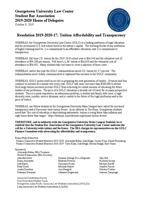 5 Ways Georgetown Law Tuition