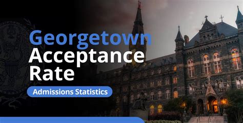 Georgetown University Admissions Deadline Requirements Acceptance