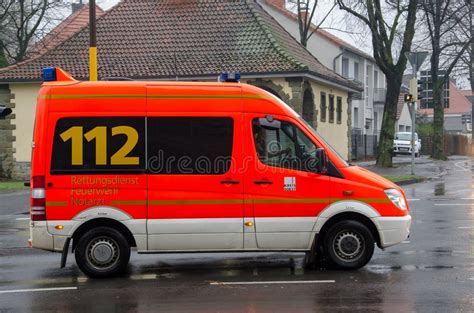 German Ambulance Service Car Editorial Stock Image Image Of