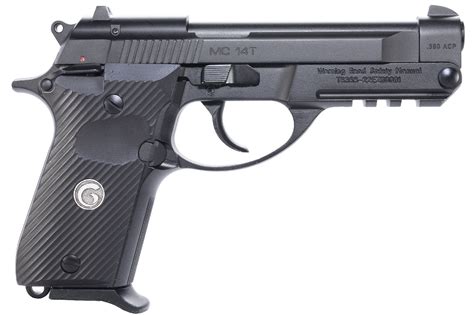 Girsan Mc14t Solution 380 Acp Easy Loading Black Pistol With Tip Up