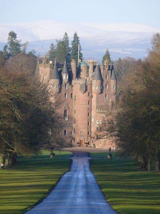 Glamis Castle Scotland Where Macbeth Was The Thane Before Becoming The