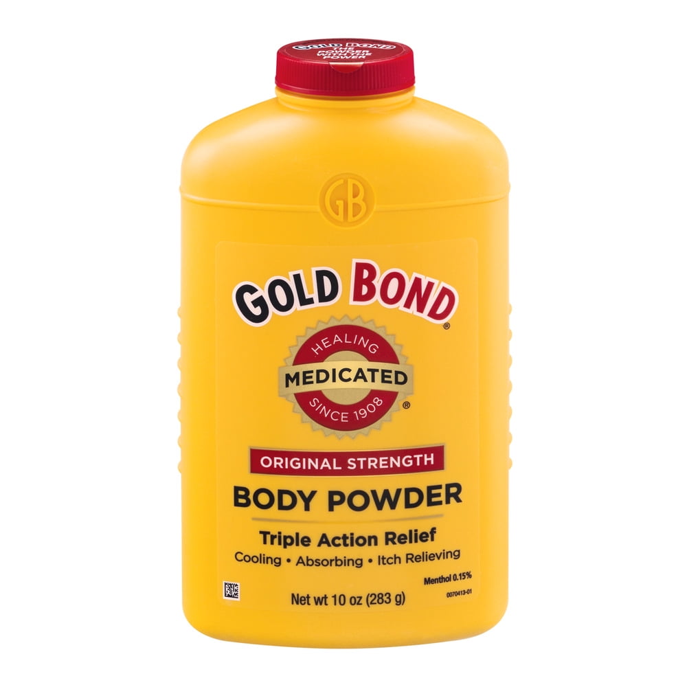 Gold Bond Medicated Original Strength Body Powder 10 Oz Walmart Com