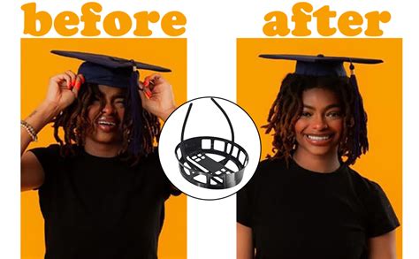 Grad Cap Remix Graduation Cap Insert Wear Your Natural Hair Your