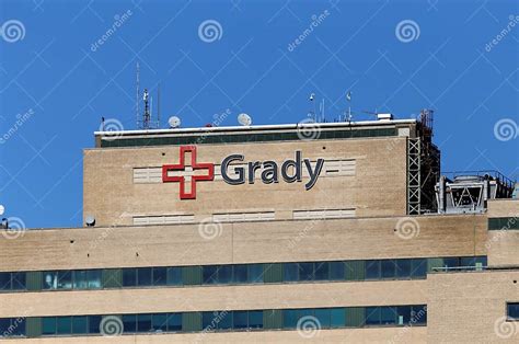 Grady Memorial Hospital Editorial Stock Image Image Of Memorial 49393594