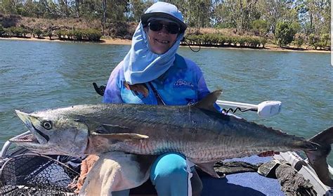 Grandma Reels In Huge Burnett River Spanish Mackerel Bundaberg Now