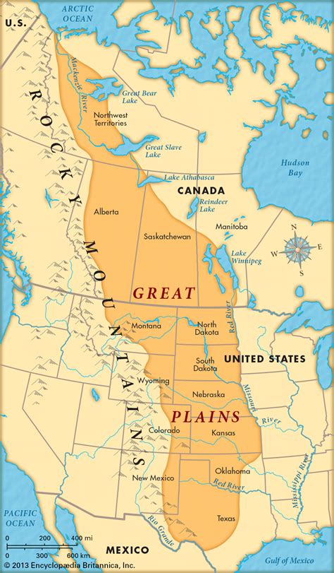 5 Great Plains Maps