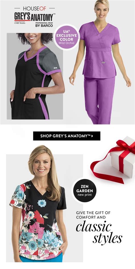 Grey's Anatomy Medical Scrubs