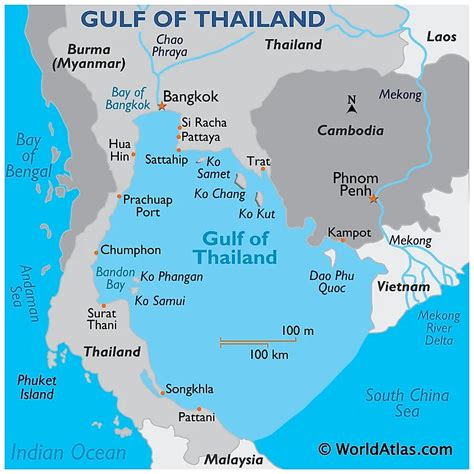 Exploring Gulf of Thailand