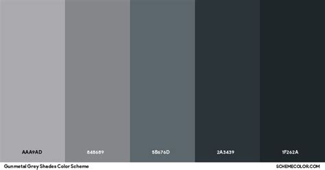 Gunmetal Color Chart Vrogue Co