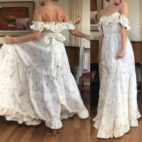 Gunne Sax 5 Flaws Prairie Dress As Is Preview Sale Depop