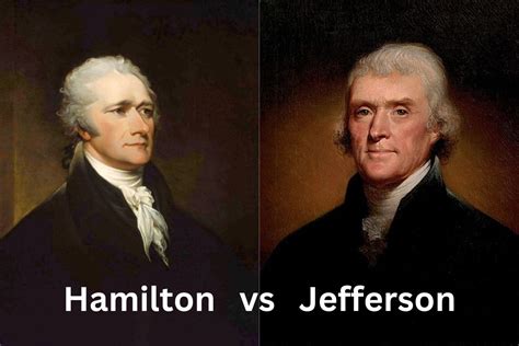 Hamilton Vs Jefferson