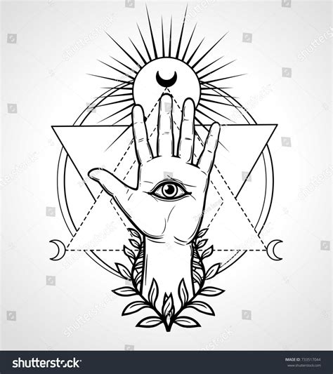 5 Ways Hand Eye Symbol