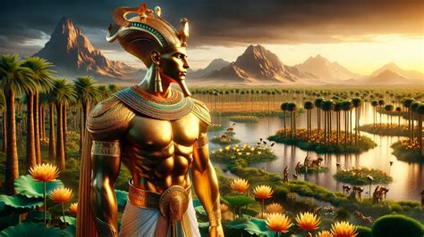 Hapi Early Egyptian God Of The Nile And Bringer Of Fertility