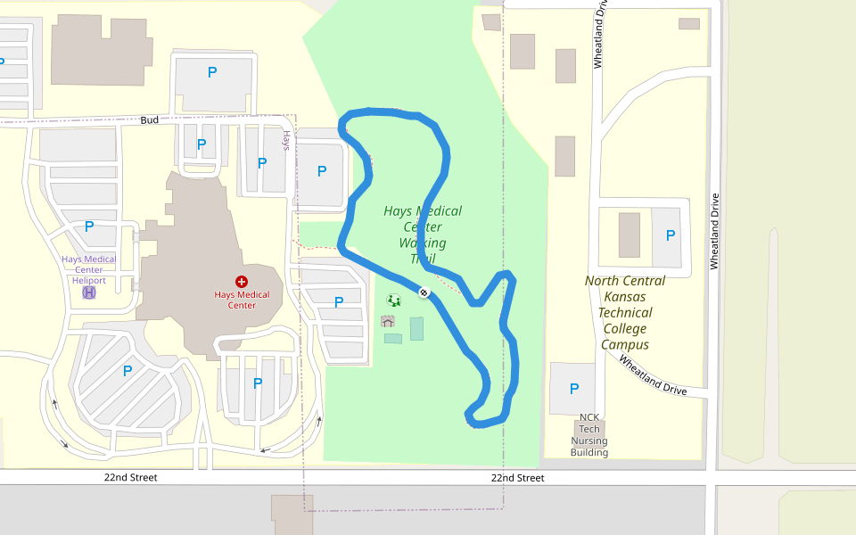 Hays Medical Center Walking Trail Kansas 5 Reviews Map Alltrails