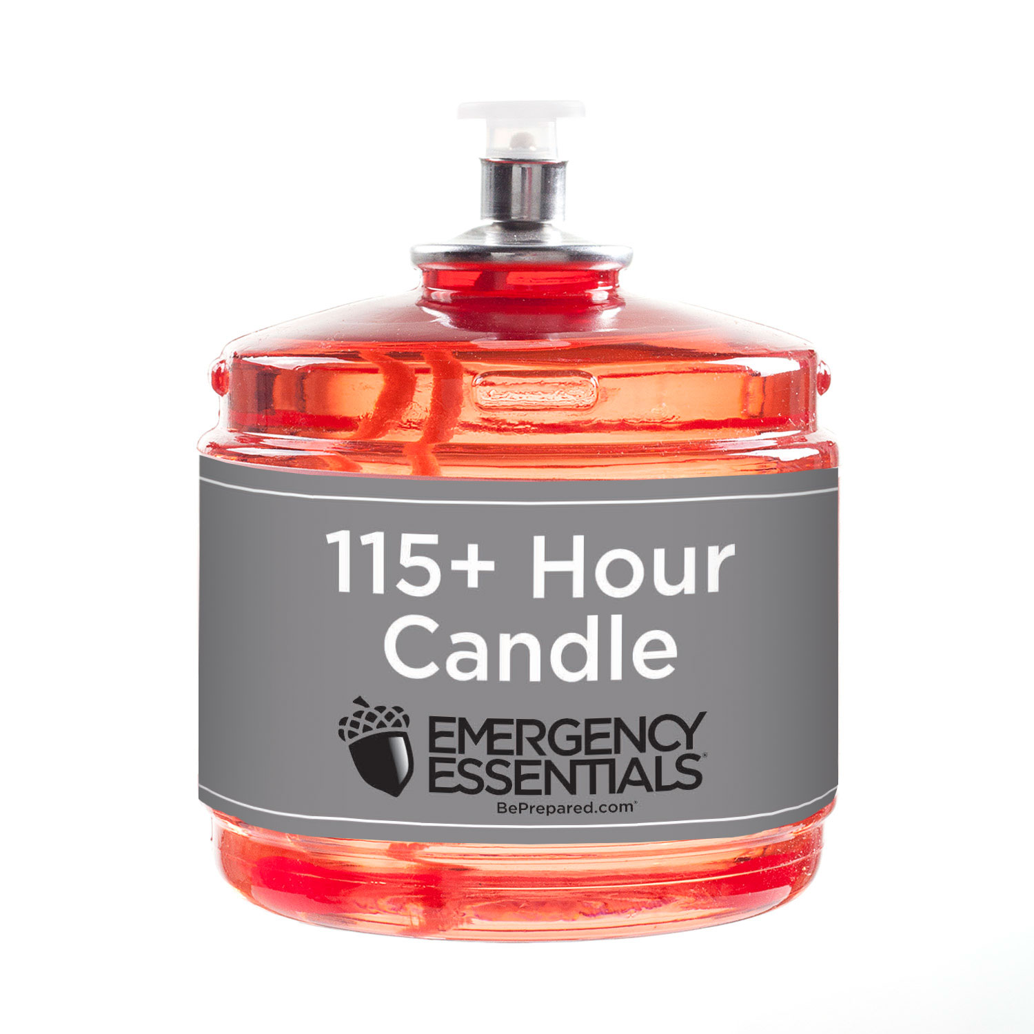Holiday Red 100 Hour Plus Emergency Candle