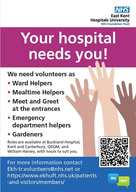 Hospital Volunteering Eastry Parish Council