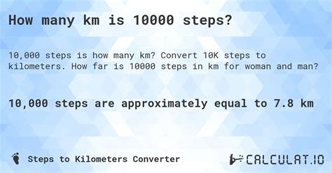 How Far Is 10 000 Steps Really
