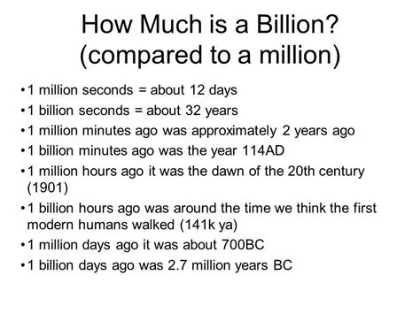 5 Ways To Understand Billion Seconds