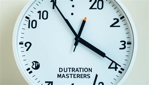 How Long Is A Masters