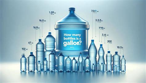 How Many Bottles Of Water In A Gallon Modern Design
