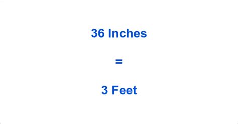 36 inches to feet converter