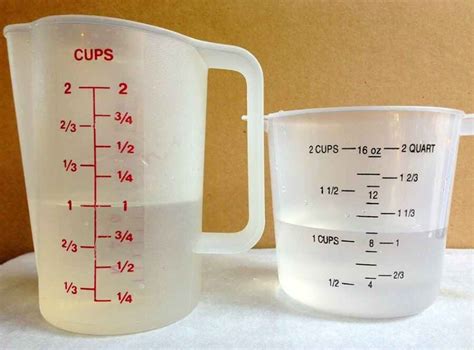 Two Cups Equal How Many Oz