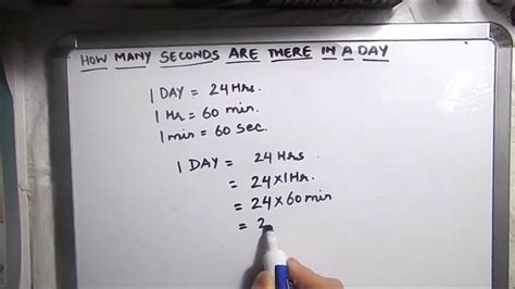 Seconds in a Day