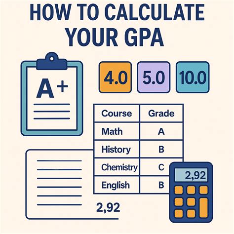 How To Calculate Gpa Step By Step