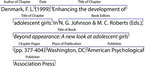 How To Cite A Chapter In A Textbook Apa