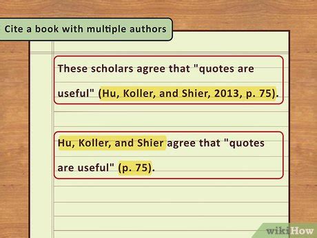 Cite Book Quotes Correctly