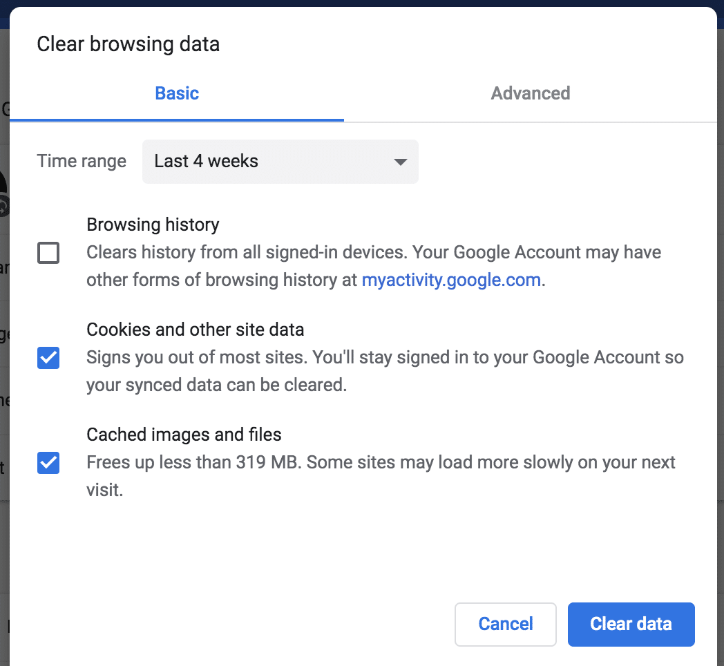 How To Clear Cache And Cookies In Google Chrome