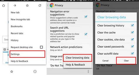 How To Clear Google Chrome Cache And Cookies On Android Mobile Device