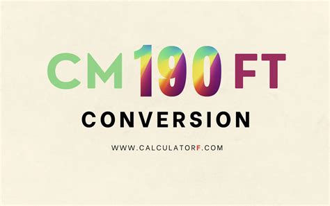 How To Convert 190 Centimeters To Feet 2022 Future Starr
