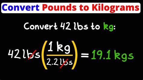 How To Convert From Pounds To Kilograms And Kilograms To, 40% Off