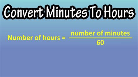 How To Convert Minutes To Hours Adrian Howard