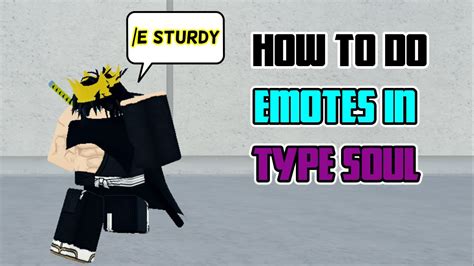 How To Do Emotes Type Soul Roblox Youtube