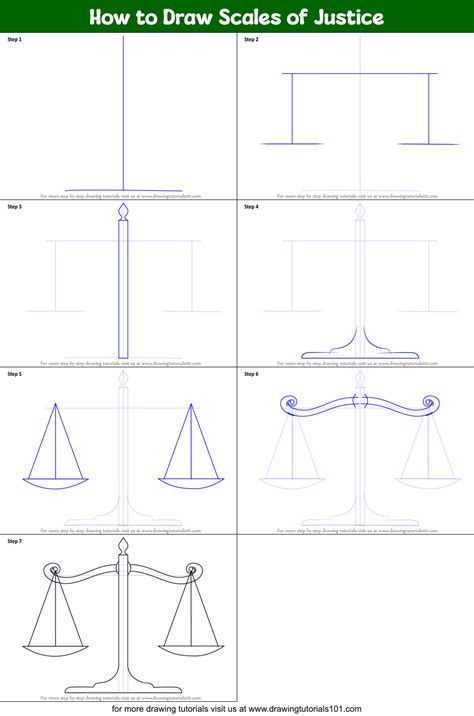How To Draw Scales Of Justice Marvella Mcintire