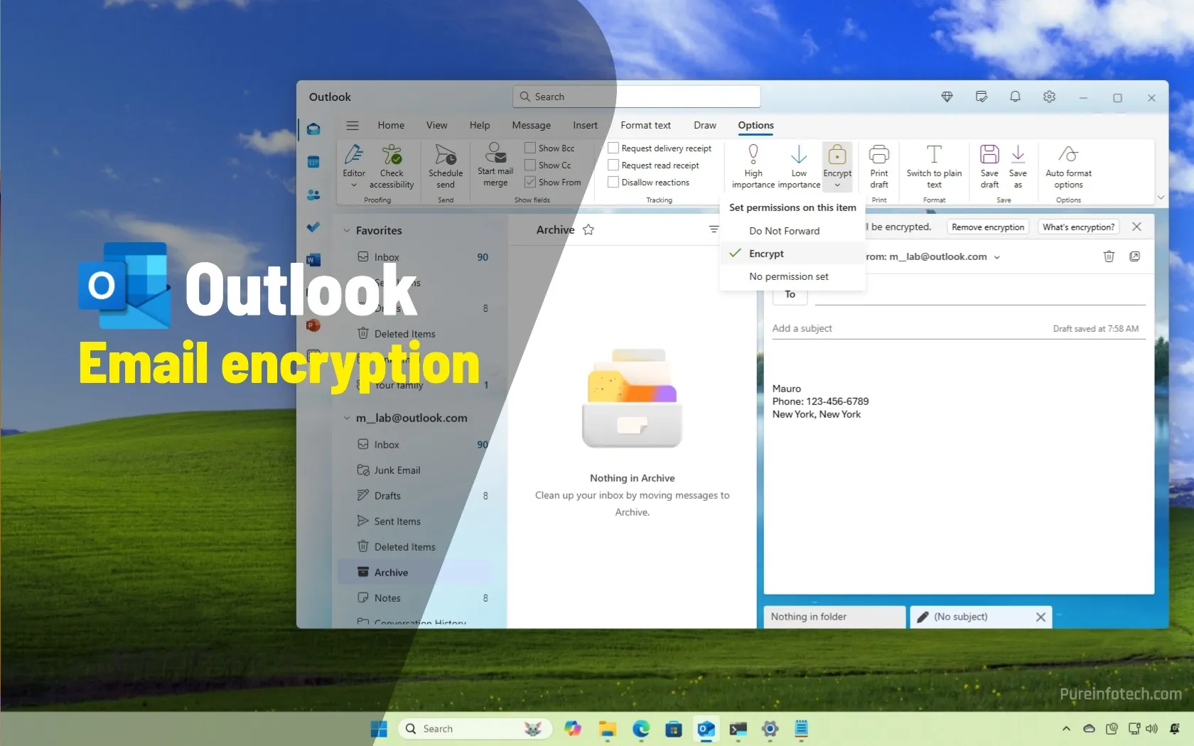 How To Encrypt Email In Outlook And Send Secure Emails