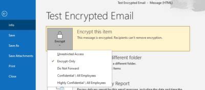 How To Encrypt Emails In Outlook And Office 365 Lazyadmin