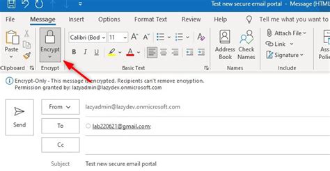 How To Encrypt Outlook With Office 365