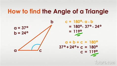 Find Angle of Triangle Easily