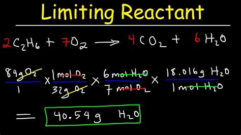 5 Ways Find Limiting Reactant