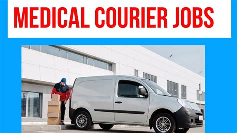 How To Find Medical Courier Jobs Youtube