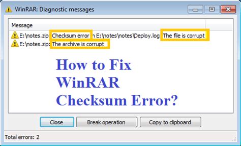 How To Fix Checksum Error Winrar When Extracting Files Tipsmake Com