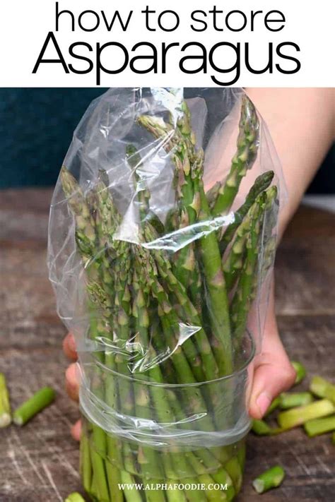 Keep Asparagus Fresh Easily