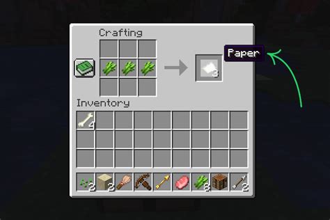 How To Make A Paper In Minecraft How To Make Paper In Minecraft