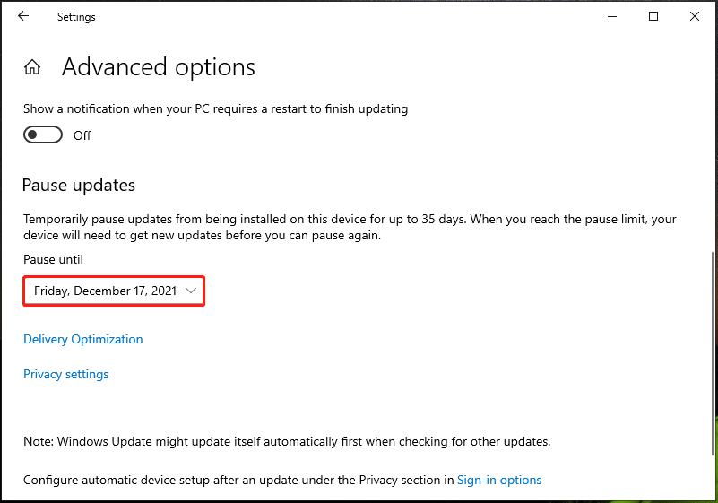 How To Manage Updates In Windows 11 10 Minitool