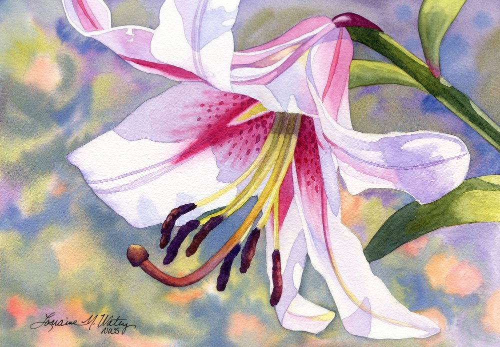 How To Mix Vibrant Colors In Watercolor By Lorraine Watry Lorraine
