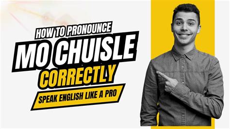 How To Pronounce Mo Chuisle Howtopronounce Com