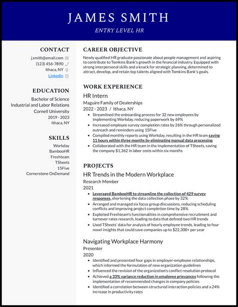 How To Put An Internship On Your Student Resume Entry Level Jobs